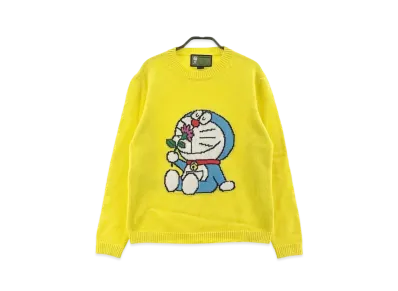 GUCCI x Doraemon Men's Knit Sweater "Yellow"