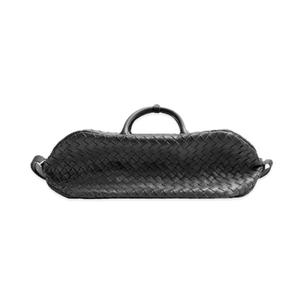 Bottega Veneta Intrecciato Pop Up Duffel "Black"