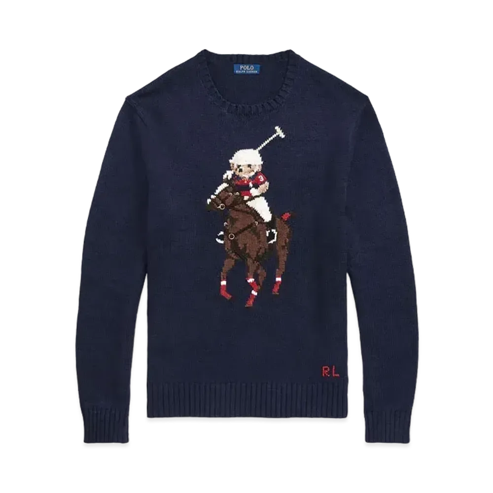 Polo Ralph Lauren Polo Bear & Big Pony Sweater "Navy"