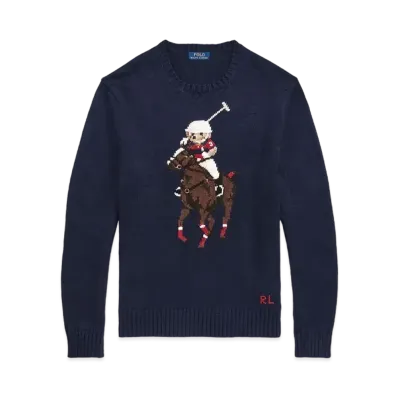 Polo Ralph Lauren Polo Bear & Big Pony Sweater "Navy"