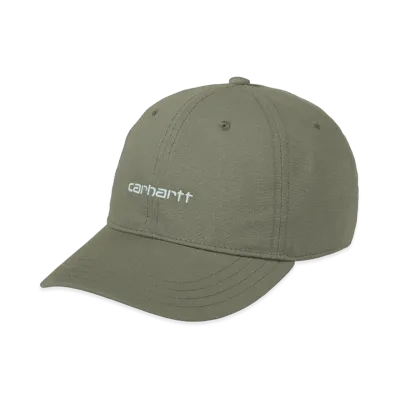 Carhartt WIP Canvas Script Cap "Leaf/Tourmaline"