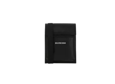 BALENCIAGA Explorer Small Pouch with Strap "Black"