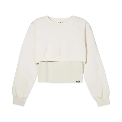 X-Girl Layered 2Pcs Top "White"