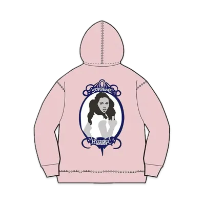 Supreme x HYSTERIC GLAMOUR Zip Up Hooded Sweatshirt "Pink"