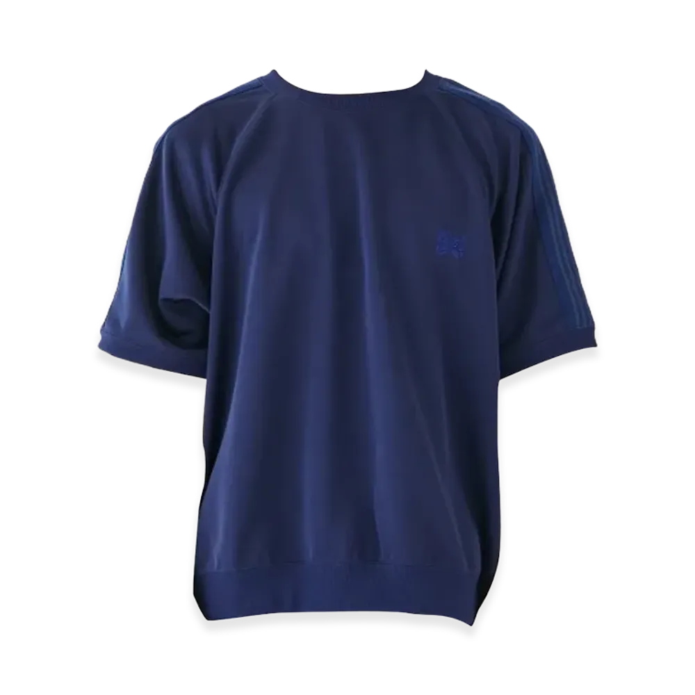 NEEDLES x Studious Track S/S Crewneck T-Shirt "Navy"