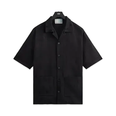 Kith Jacquard Faille Reade Shirt "Black"