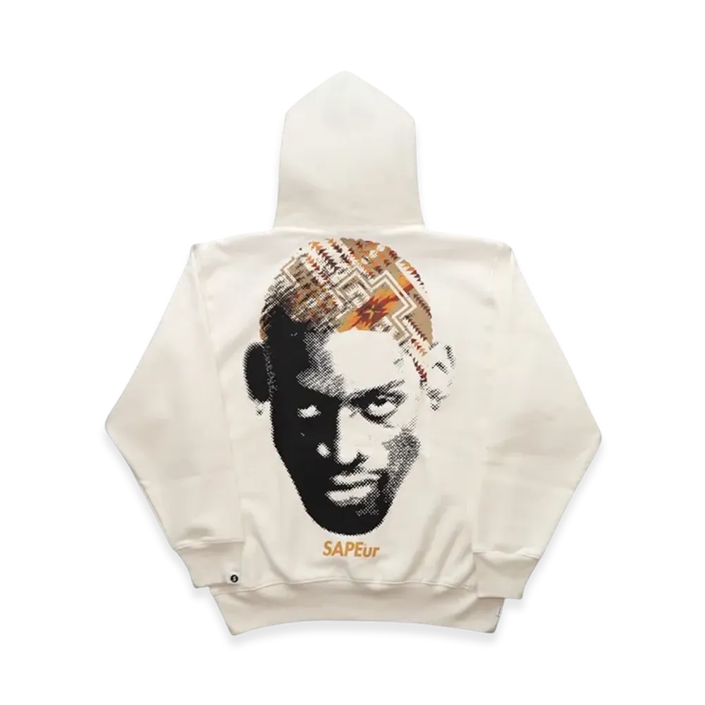 SAPEur Native Head Hoodie "White"