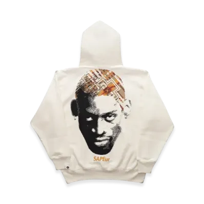 SAPEur Native Head Hoodie "White"