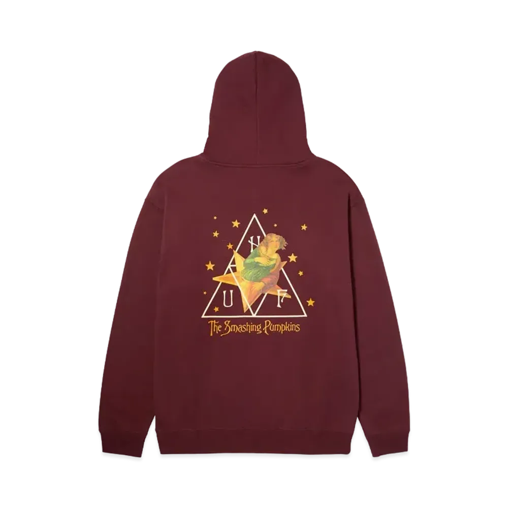 HUF x Smashing Pumpkins Infinite Star Girl Hoodie "Deep Wine"