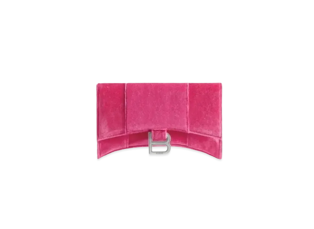 BALENCIAGA Hourglass Chain Mini Wallet