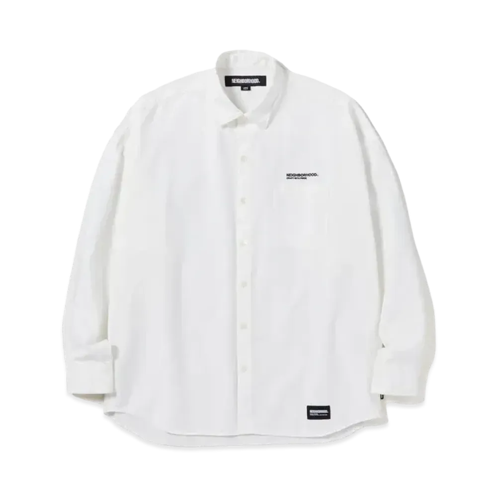 NEIGHBORHOOD Over Shirt LS "White"