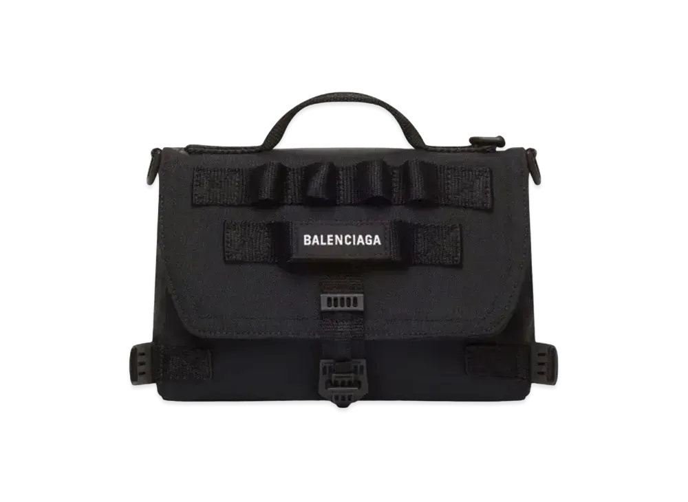 BALENCIAGA Army Messenger Bag "Black"