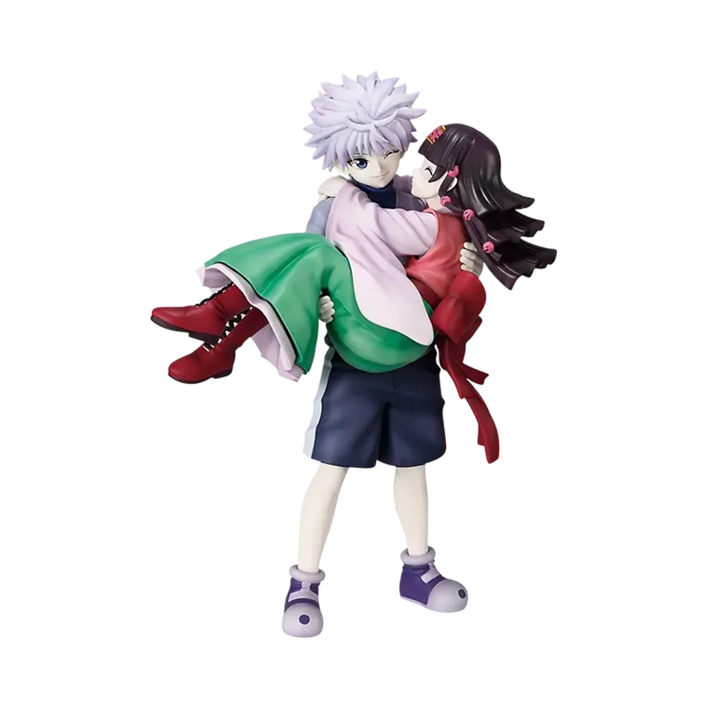 BANDAI "Ichiban Kuji" -HUNTERxHUNTER Cross the "X-Day"- Last One Prize Killua & Alluka MASTERLISE PLUS Last One ver.