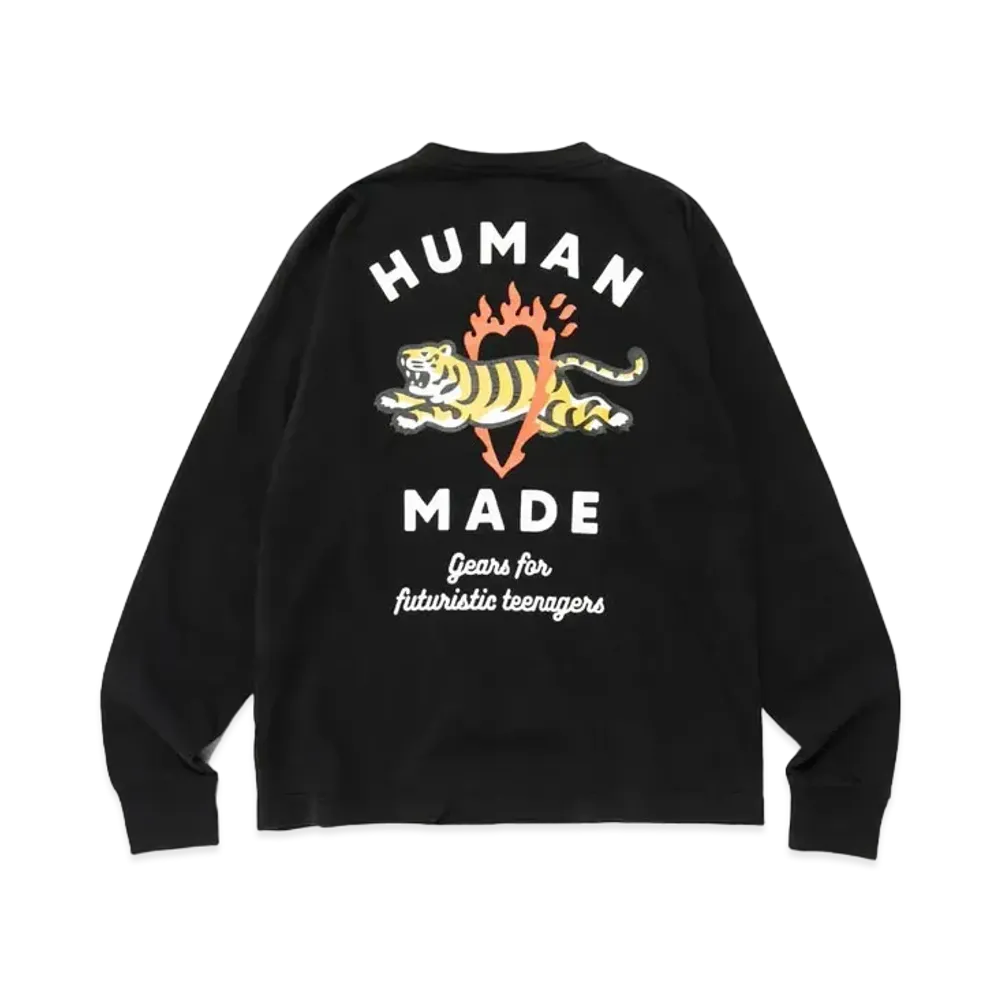 HUMAN MADE Graphic L/S T-Shirt #3 "Black"