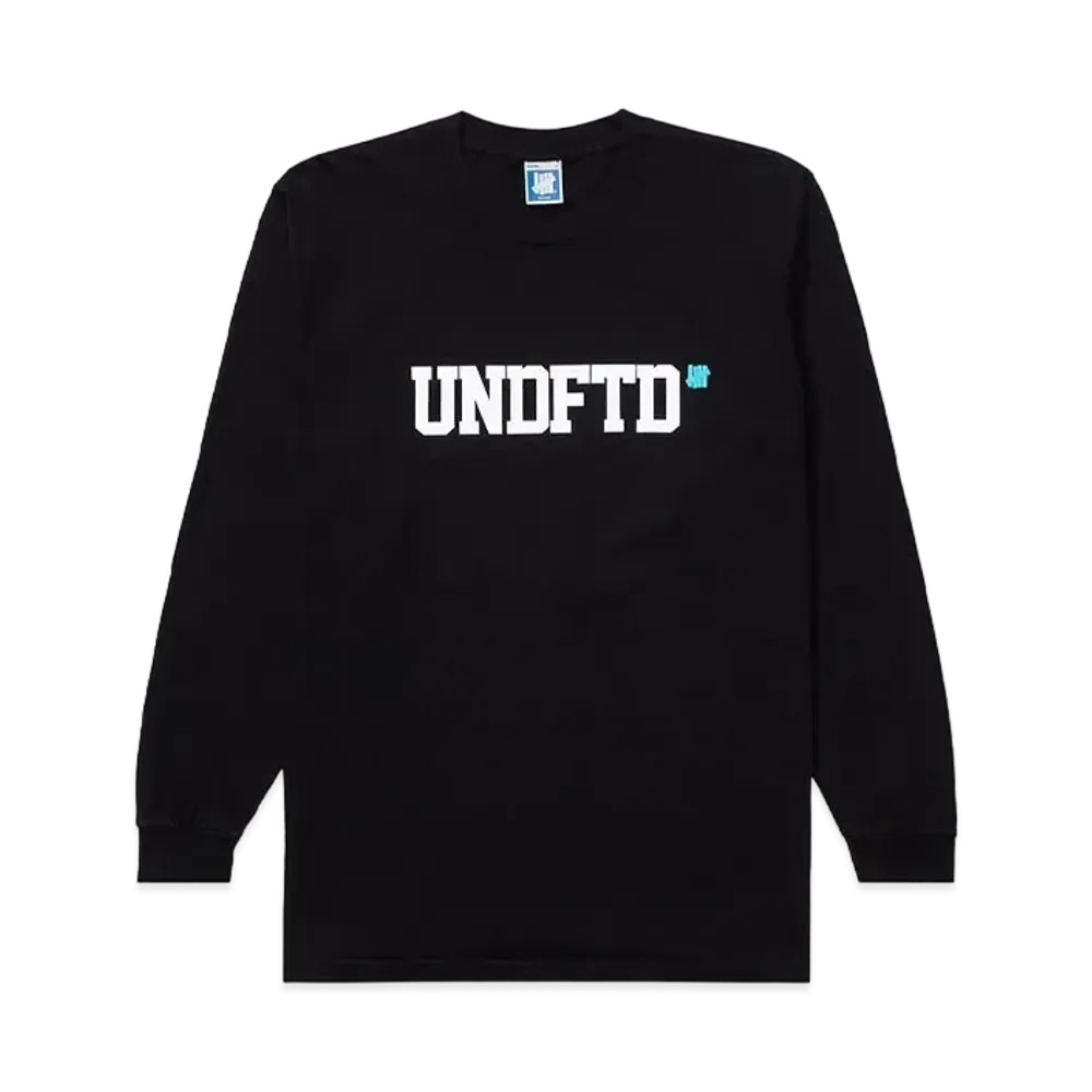 UNDEFEATED TRADEMARK L/S TEE - 80314 "Black"