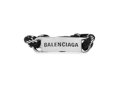 BALENCIAGA Women's Bijoux "Blk/White/Ant Silver"