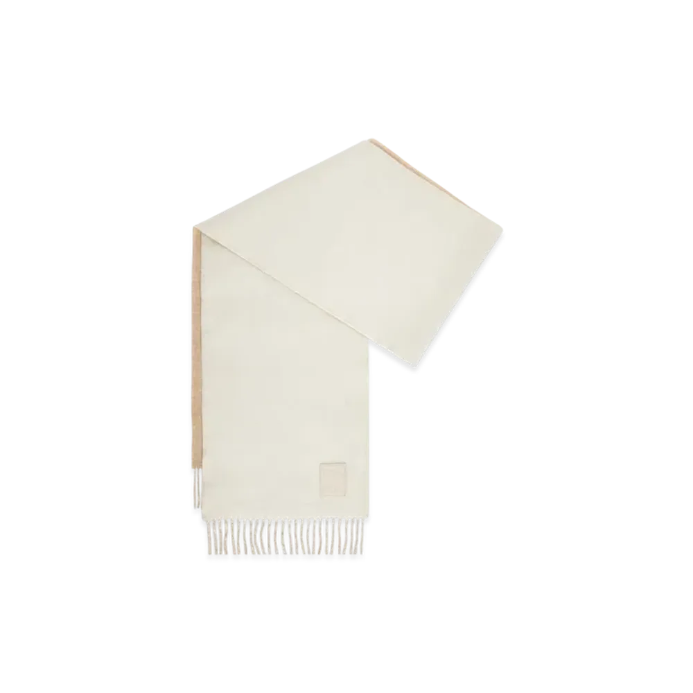 LOEWE Scarf "Ivory/Sand"