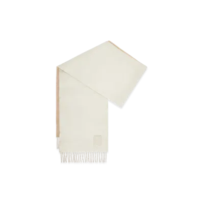 LOEWE Scarf "Ivory/Sand"