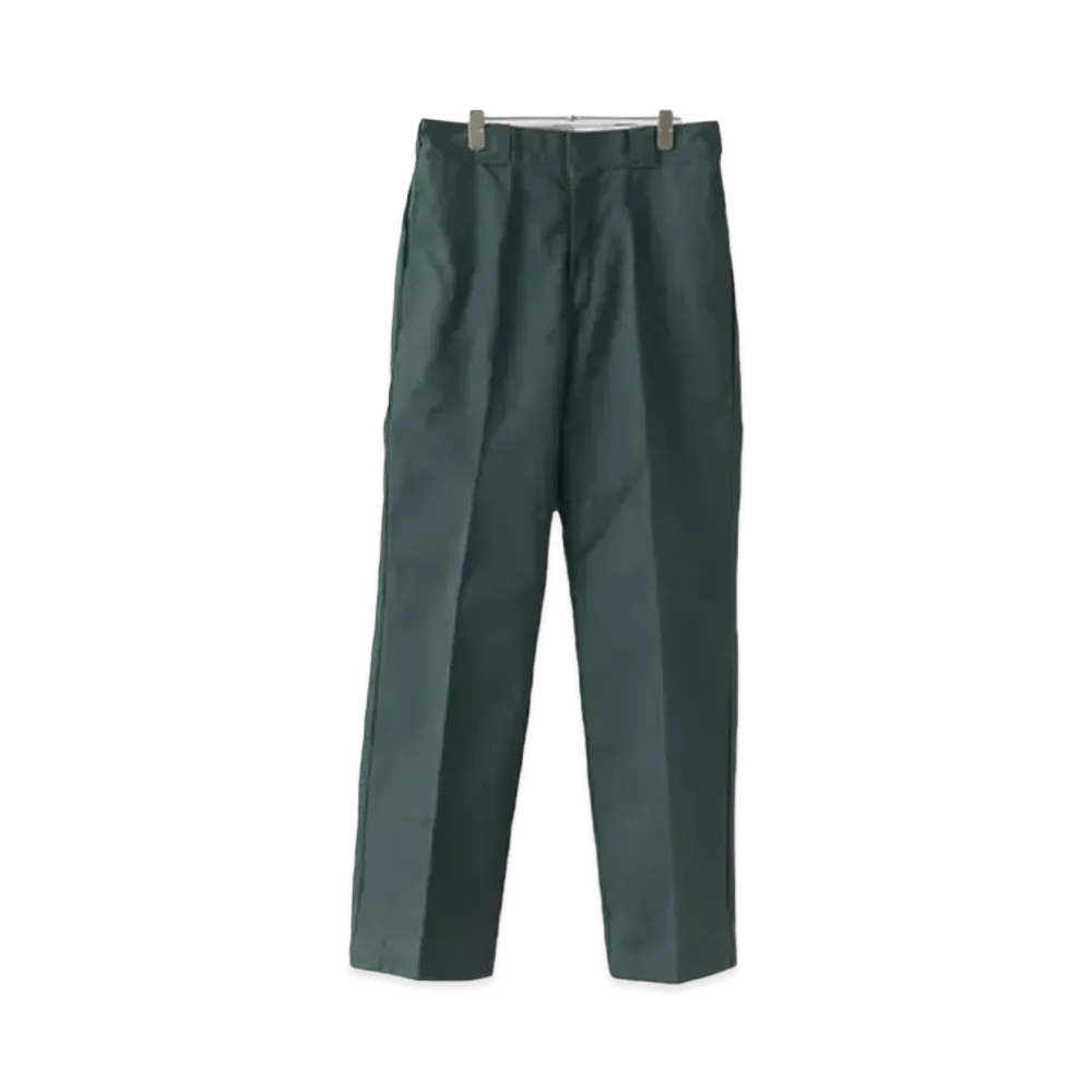 Dickies THE ORIGINAL FIT 874 TC twill center press skater pants "Hunter Green"