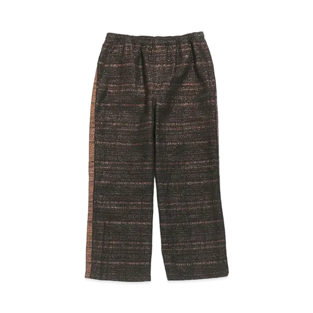 Needles S.L. SEAM POCKET PANT - W/N/R/PE LAME CLOTH JQ. "Bronze"
