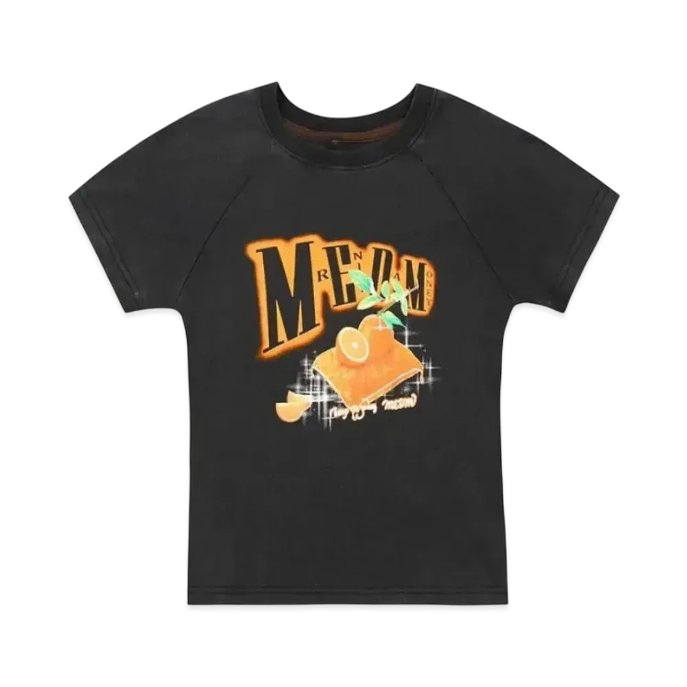 MR. ENJOY DA MONEY Women's Fruit Series Short Sleeves "Charcoal"