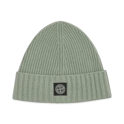 Stone Island Kids Hats "Green"