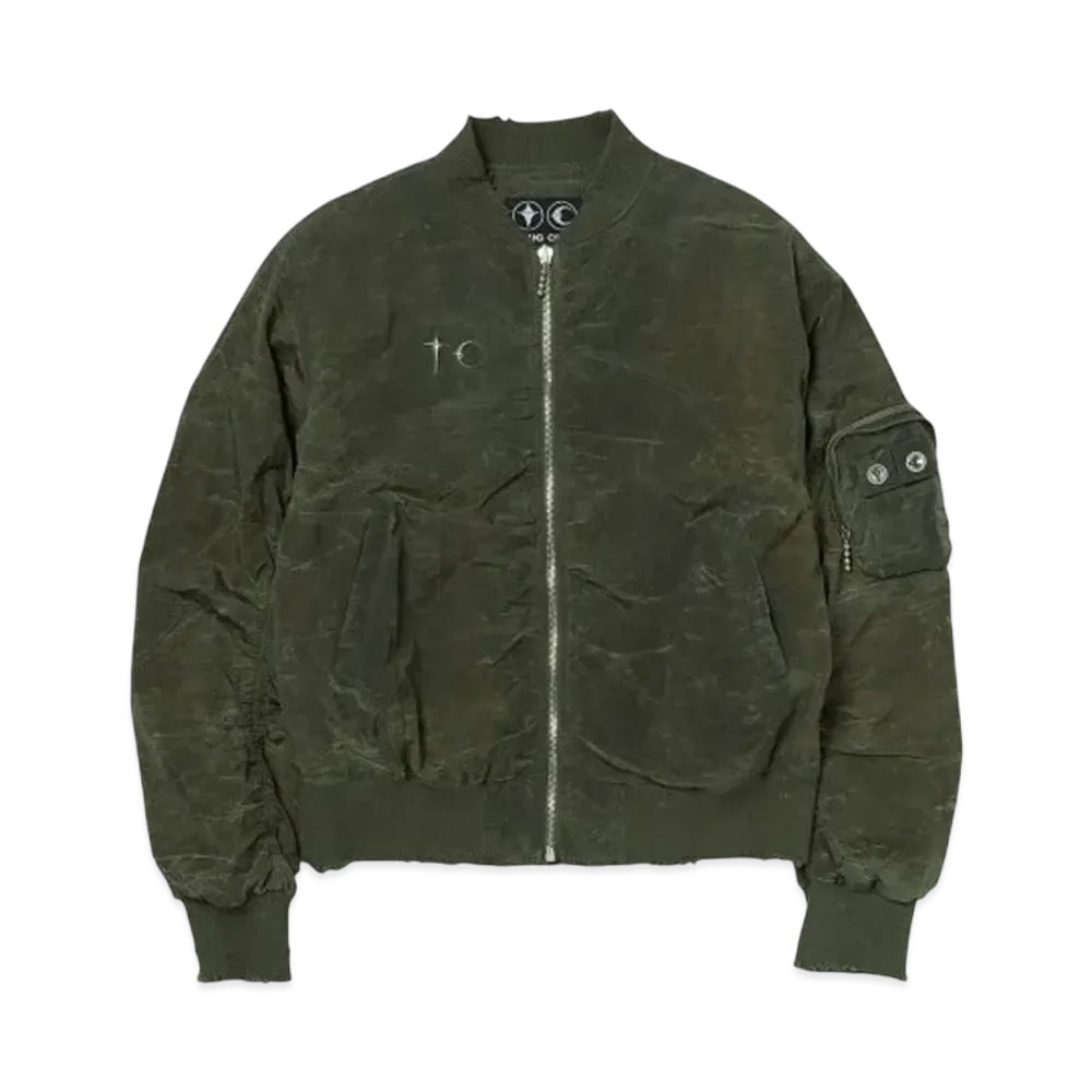 THUG CLUB Scarred Tango Charlie Bomber "Khaki"