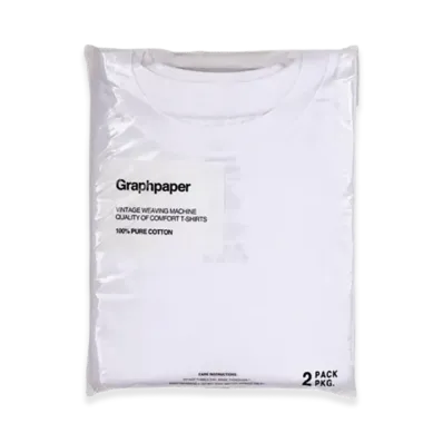 Graphpaper 2-Pack Crew Neck Tee "White"