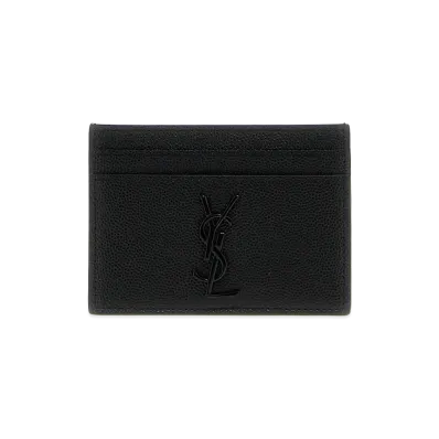 Saint Laurent Monogramme Cardholder "Black"