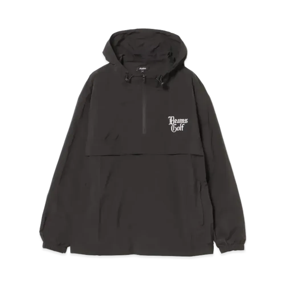 BEAMS x MALBON GOLF Exclusive Egc Anorak Parka "Black"