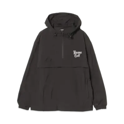 BEAMS x MALBON GOLF Exclusive Egc Anorak Parka "Black"