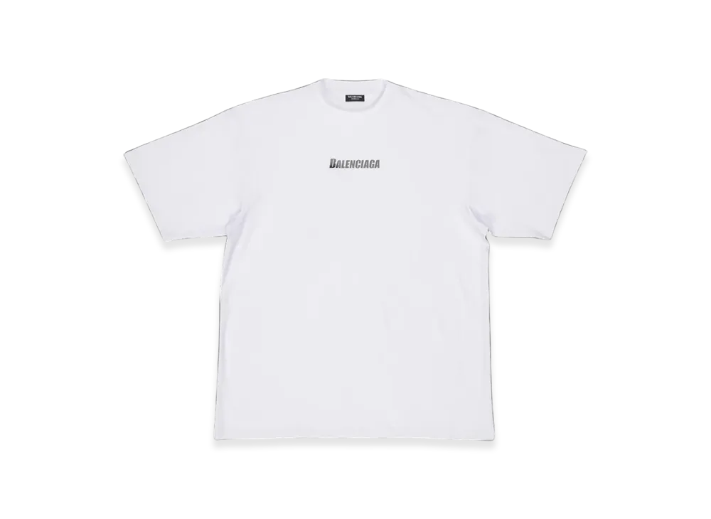BALENCIAGA Technical Mesh Swim T-Shirt "White"