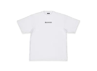 BALENCIAGA Technical Mesh Swim T-Shirt "White"