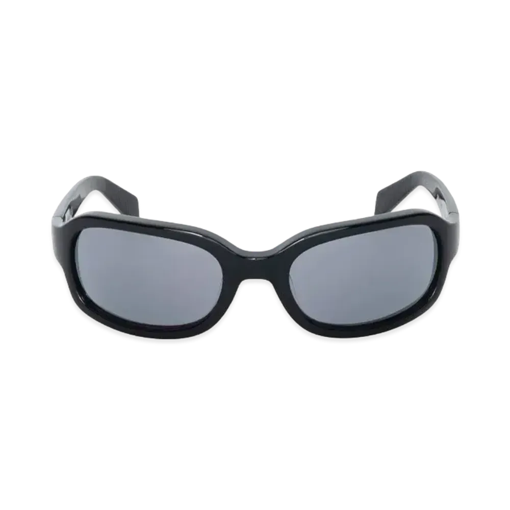 Stussy Rome Sunglasses "Black/Black Lens" (FA24)