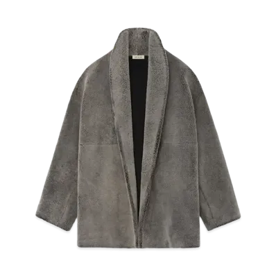 FEAR OF GOD Sherpa Shawl Collar Jacke "Vintage Black"