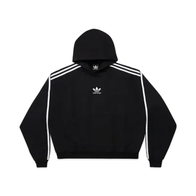adidas BALENCIAGA Hoodie Large Fit "Black"
