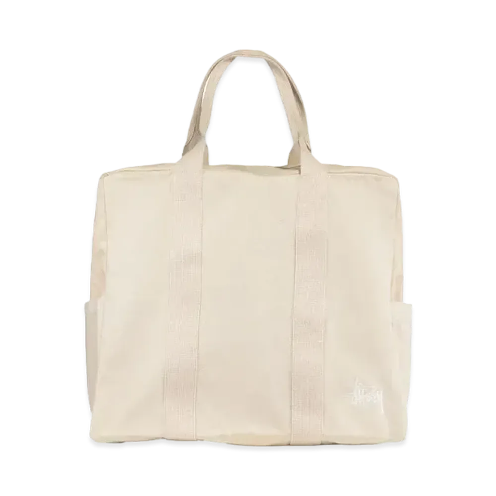 Stussy Canvas Flight Bag "Natural" (FA24)