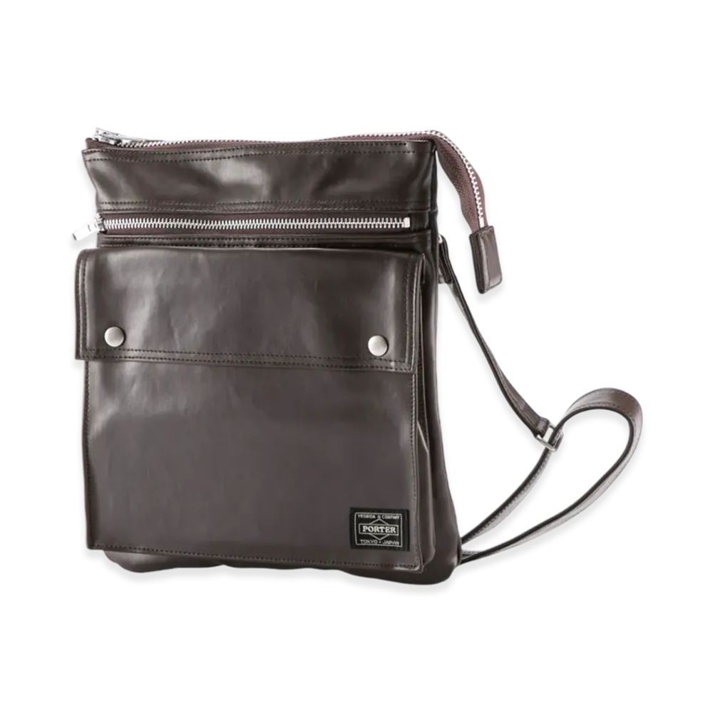 PORTER Freestyle Sling Shoulder Bag M "Brown"