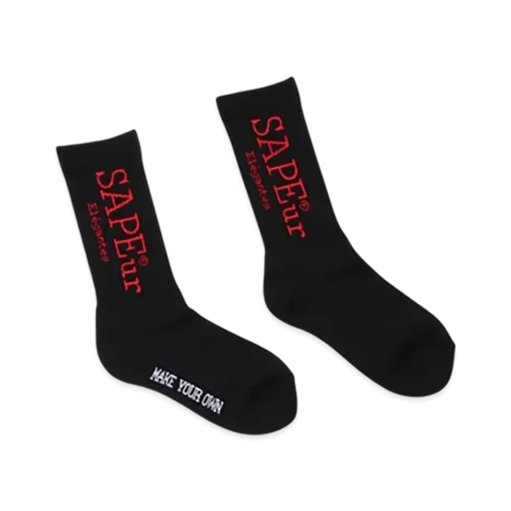 SAPEur Youth Start Logo Socks "Black"