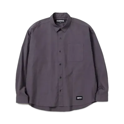 NEIGHBORHOOD Plain Shirt LS "Gray"
