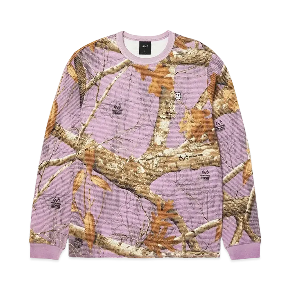 HUF x REALTREE Megablast Thermal Top "Lilac"