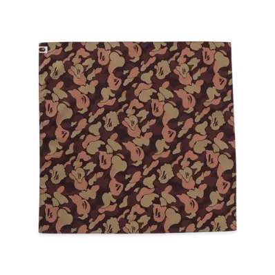 A BATHING APE Think 1st Anniv. Bandana "Brown"