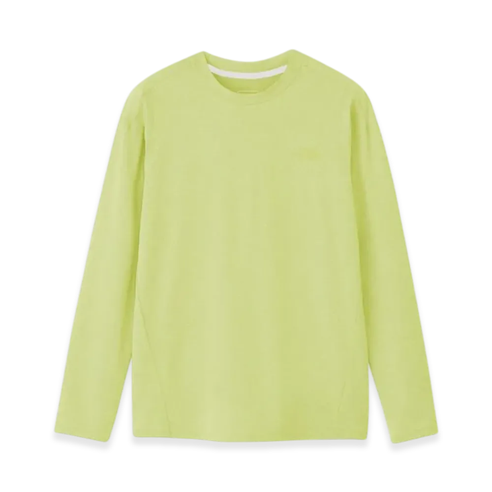 The North Face Long Sleeve Flash Dry Action Crew "Astrolime"