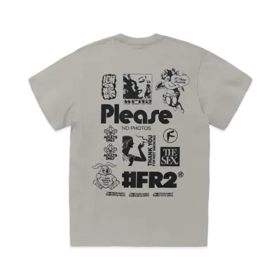 FR2 Please No Photos T-Shirt "Light Blue"