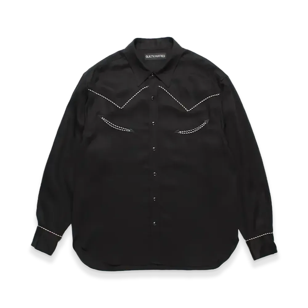 WACKO MARIA Western Shirt "Black"