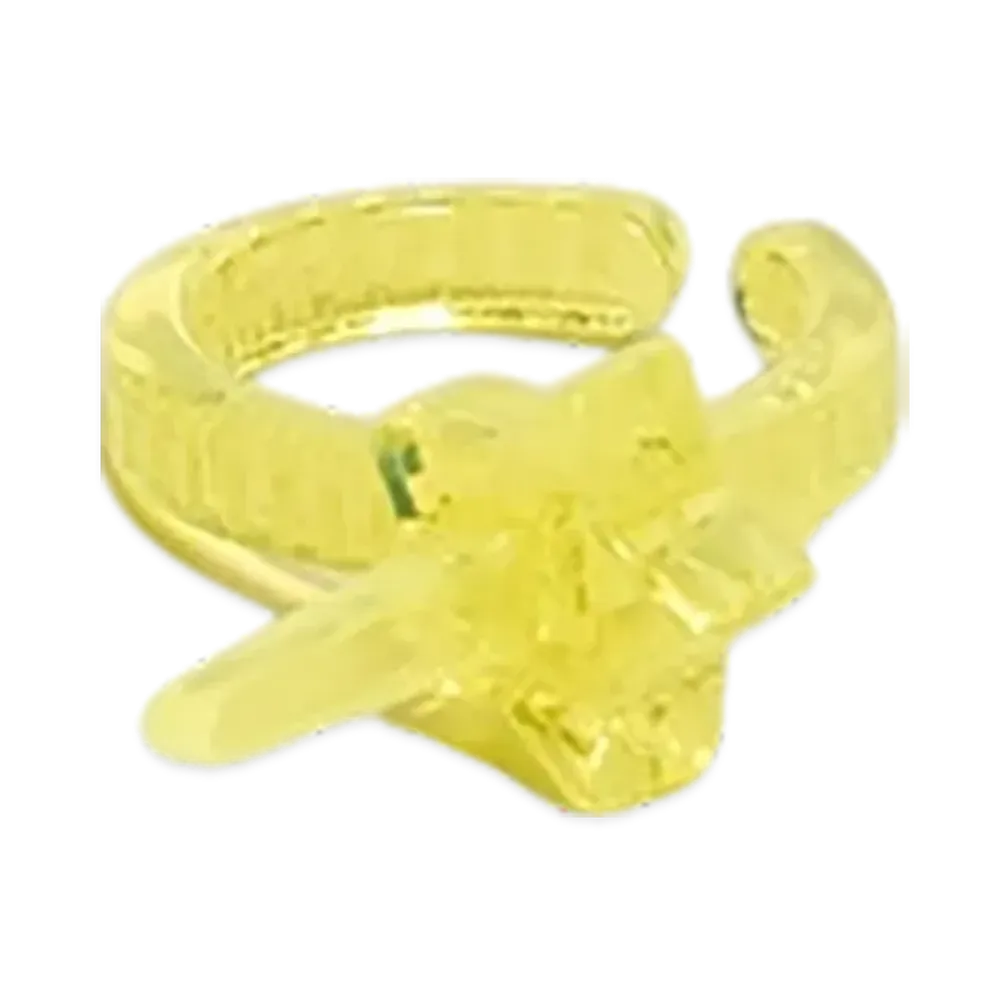 Converse x Bocchi The Rock! Jiss Bundle Band Star Ear Cuff "Yellow"