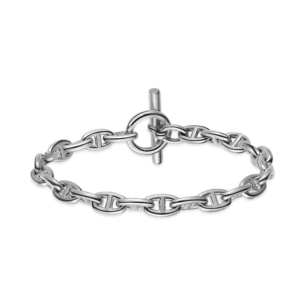 Hermes Chaine D'ancre TPM Bracelet "Silver"