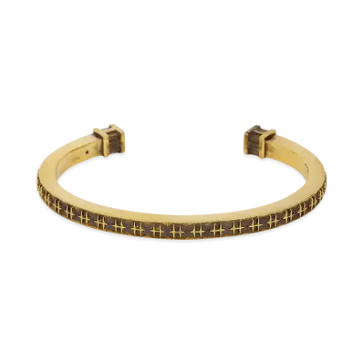 HUF Summer 25 H Block Bangle "Gold"