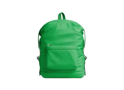 Bottega Veneta Leather Nylon Backpack "Parakeet"