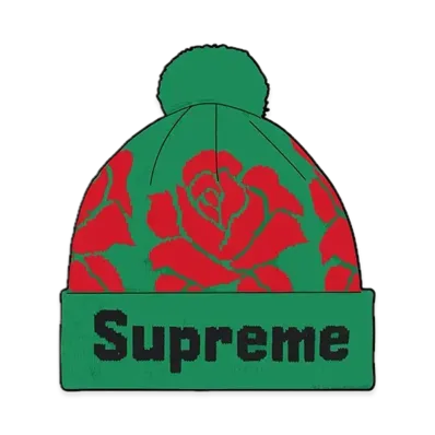 Supreme Rose Beanie "Green"